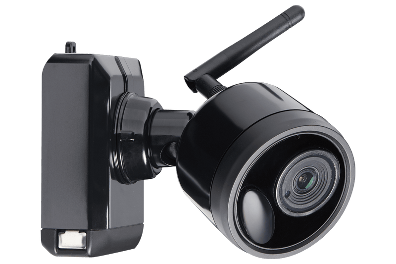1080p Outdoor Wireless Camera System, 2 Rechargeable Wire Free Battery Powered Black Cameras, 75ft Night Vision, 1TB Hard drive, No Monthly Fees - Lorex Technology Inc.