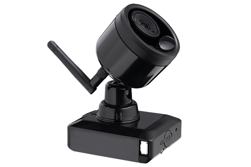 1080p Outdoor Wireless Camera System, 4 Rechargeable Wire Free Battery Powered Black Cameras, 75ft Night Vision, 1TB Hard drive, No Monthly Fees - Lorex Technology Inc.