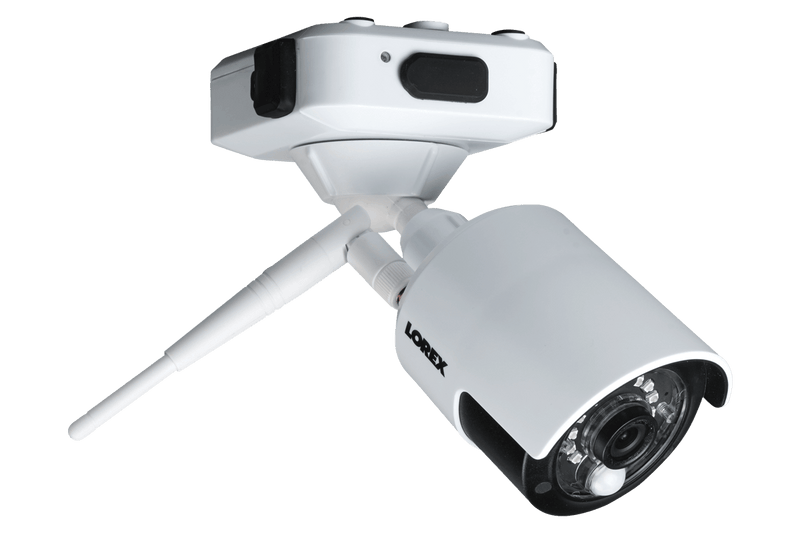1080p Wire Free Camera System, featuring 2 Battery Powered White Outdoor Cameras and 16GB DVR - Lorex Technology Inc.