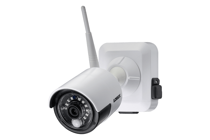 1080p Wire Free Camera System, featuring 6 Battery Powered White Outdoor Cameras and 16GB DVR - Lorex Technology Inc.