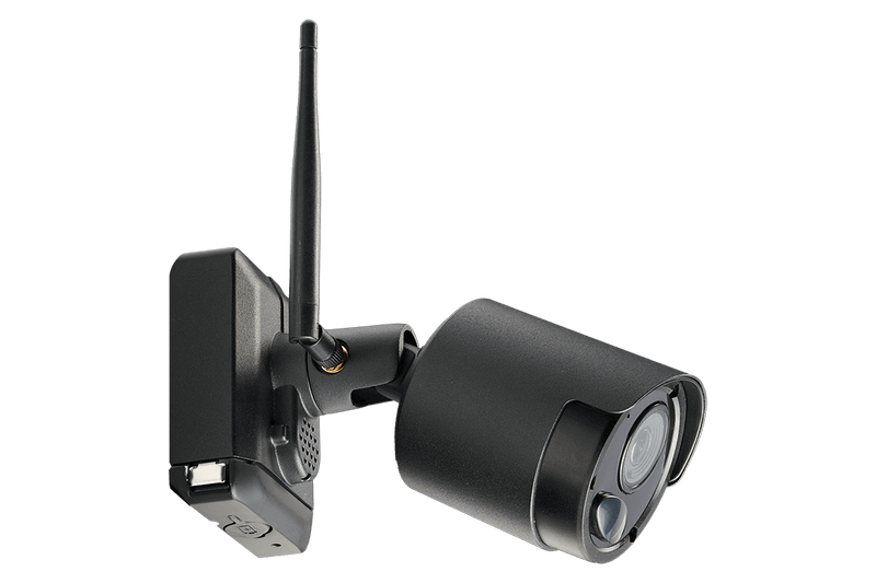 1080p Wire Free Camera System with Five Battery Powered Metal Cameras, 65ft Night Vision, Two-Way Audio, and a 1TB Hard Drive - Lorex Technology Inc.