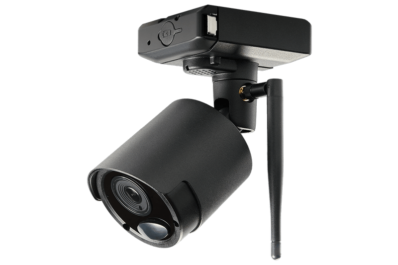 1080p Wire Free Camera System with Four Battery Powered Metal Cameras, 65ft Night Vision, Two-Way Audio, and a 1TB Hard Drive - Lorex Technology Inc.