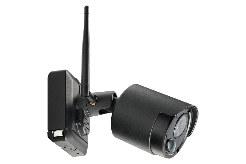 1080p Wire Free Camera System with Three Battery Powered Metal Cameras, 65ft Night Vision, Two-Way Audio, and a 1TB Hard Drive - Lorex Technology Inc.
