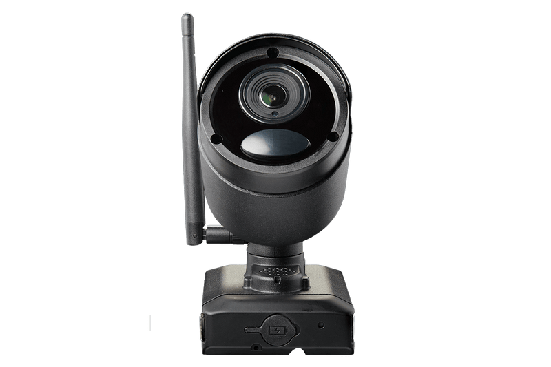 1080p Wire Free Camera System with Three Battery Powered Metal Cameras, 65ft Night Vision, Two-Way Audio, and a 1TB Hard Drive - Lorex Technology Inc.