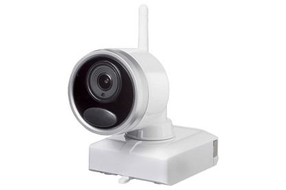 1080p Wireless camera system with 2 battery operated wire-free cameras, 65ft night vision, mic and speaker for two way audio, No Monthly Fees - Lorex Technology Inc.