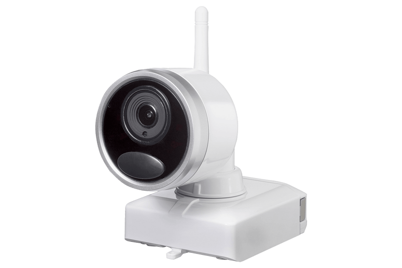 1080p Wireless camera system with 2 battery operated wire-free cameras, 65ft night vision, mic and speaker for two way audio, No Monthly Fees - Lorex Technology Inc.