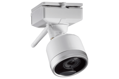 1080p Wireless camera system with 2 battery operated wire-free cameras, 65ft night vision, mic and speaker for two way audio, No Monthly Fees - Lorex Technology Inc.