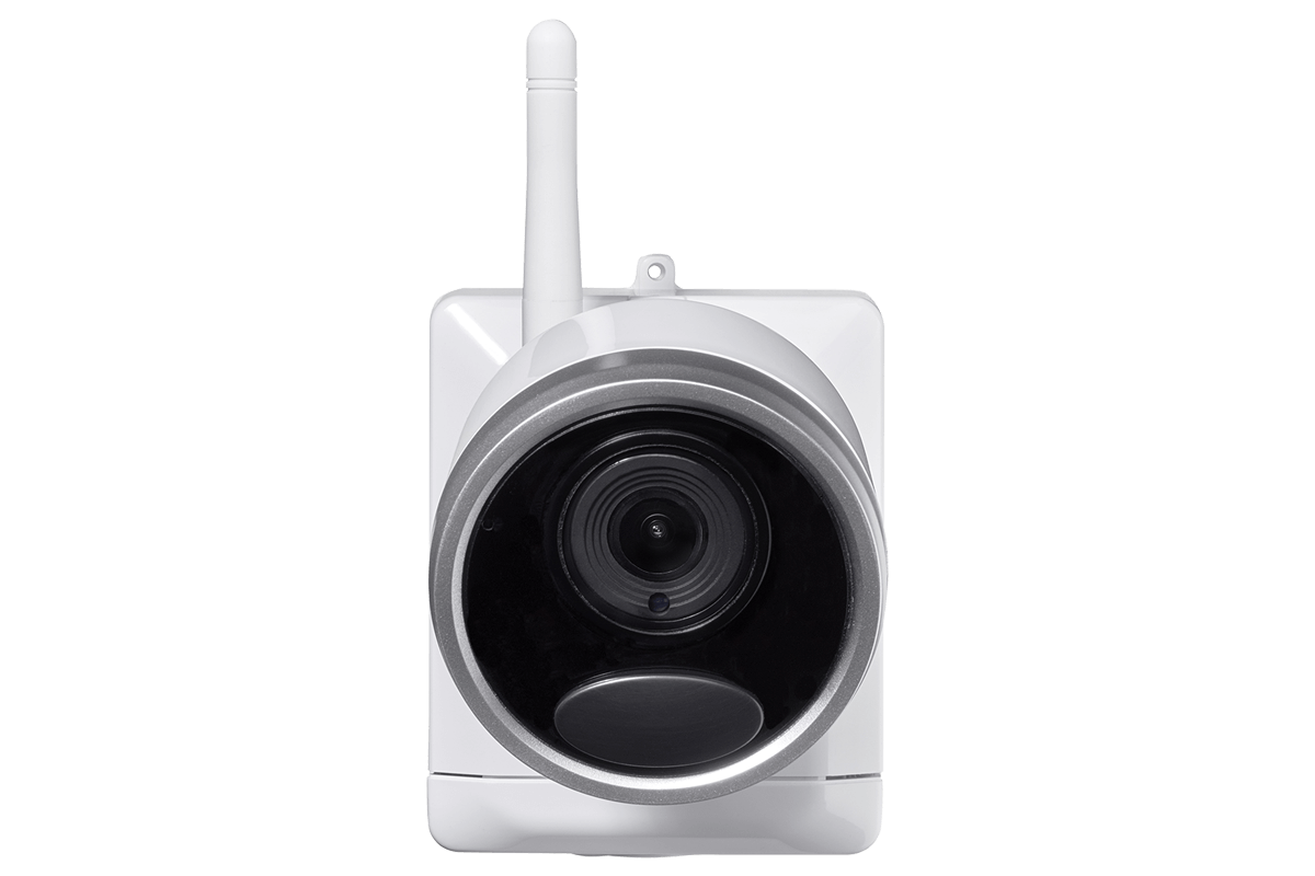1080p Wireless camera system with 2 battery operated wire-free cameras, 65ft night vision, mic and speaker for two way audio, No Monthly Fees - Lorex Technology Inc.