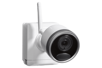 1080p Wireless camera system with 2 battery operated wire-free cameras, 65ft night vision, mic and speaker for two way audio, No Monthly Fees - Lorex Technology Inc.