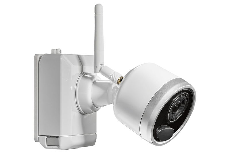 1080p Wireless camera system with 2 battery operated wire-free cameras, 65ft night vision, mic and speaker for two way audio, No Monthly Fees - Lorex Technology Inc.