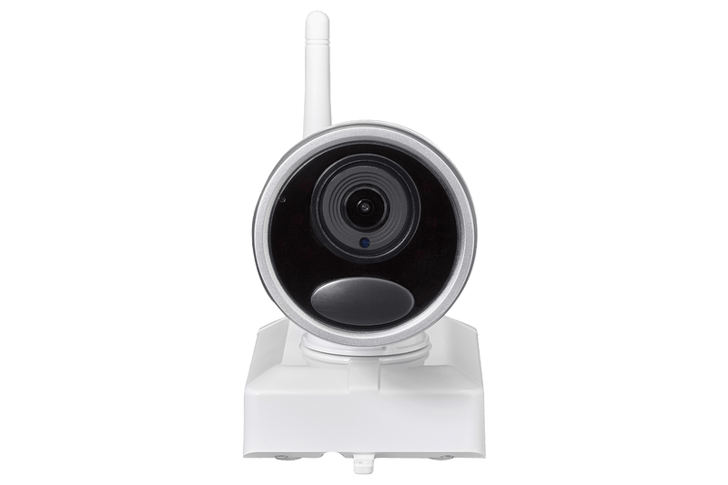 1080p Wireless camera system with 2 battery operated wire-free cameras, 65ft night vision, mic and speaker for two way audio, No Monthly Fees - Lorex Technology Inc.