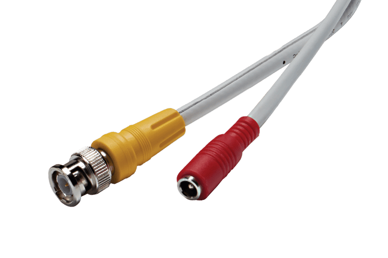 120FT high performance BNC Video/Power Cable & 12V Power Adapter for Lorex security camera systems (4-pack) - Lorex Technology Inc.