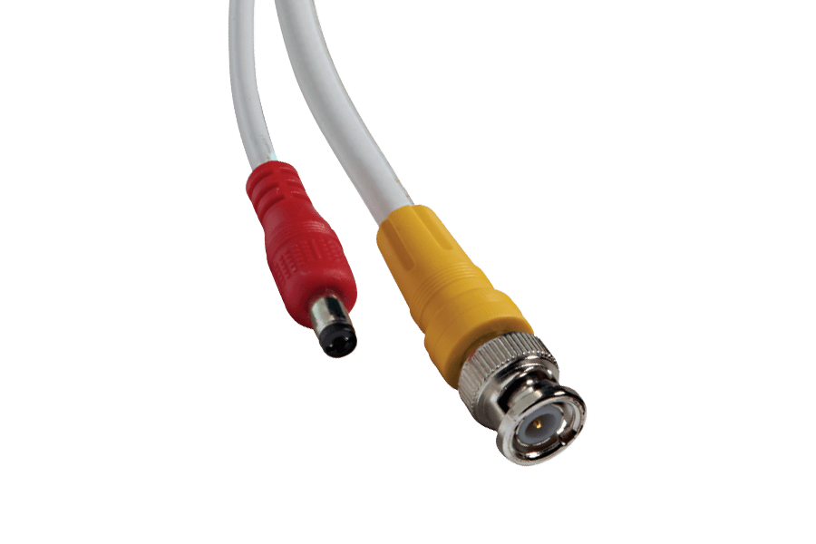 120FT high performance BNC Video/Power Cable & 12V Power Adapter for Lorex security camera systems (4-pack) - Lorex Technology Inc.