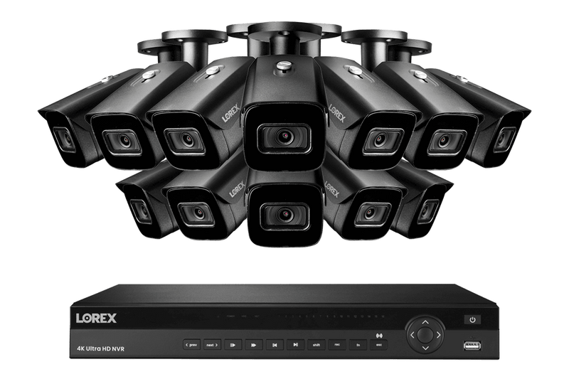 16-Channel Nocturnal NVR System with 4K (8MP) Smart IP Security Cameras with Real-Time 30FPS Recording and Listen-in Audio - Lorex Technology Inc.