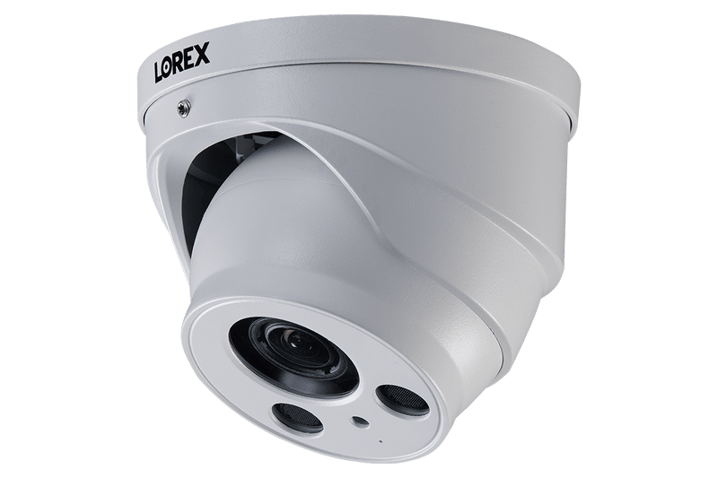16-Channel NVR System with Four 4K (8MP) Nocturnal Varifocal Zoom IP Cameras and Four Audio Dome Cameras - Lorex Technology Inc.