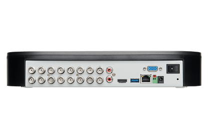 16-Channel Security System with Sixteen 4K (8MP) Cameras featuring Smart Motion Detection and Color Night Vision - Lorex Technology Inc.