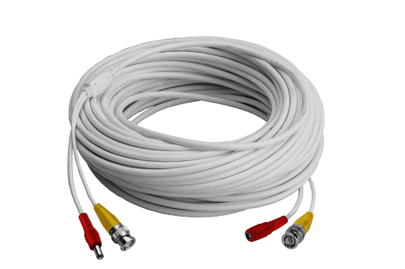 250FT high performance BNC Video/Power Cable & 12V Power Adapter for Lorex security camera systems - Lorex Technology Inc.