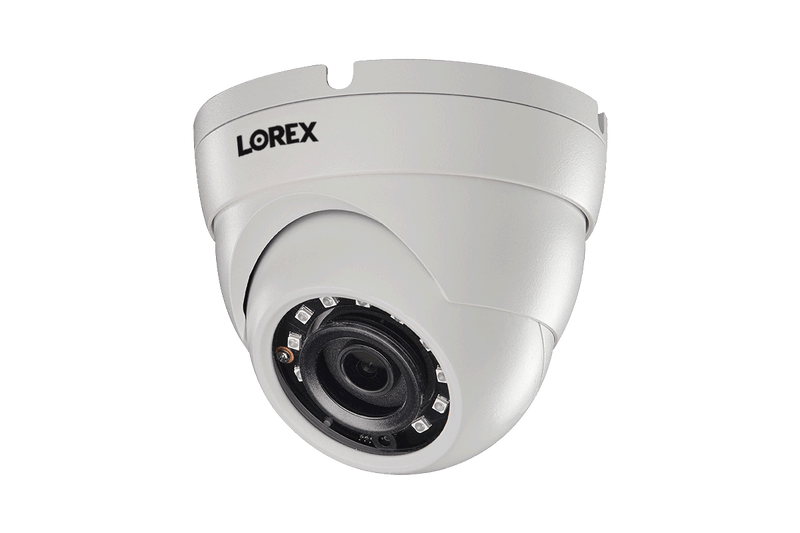 2K (5MP) Super HD Weatherproof Color Night Vision Dome Security Camera (4-pack) - Lorex Technology Inc.