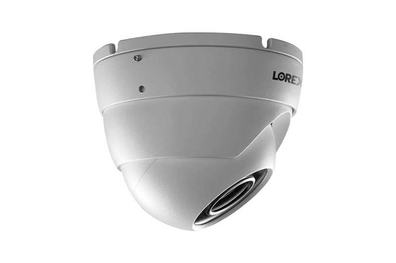 2K (5MP) Super HD Weatherproof Color Night Vision Dome Security Camera (4-pack) - Lorex Technology Inc.
