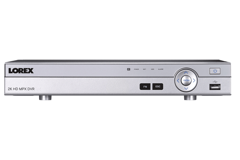 2K HD (2 x 1080p) MPX Security DVR - 16 Channel, 3TB Hard Drive, Works with Older BNC Analog Cameras, CVI, TVI, AHD - Lorex Technology Inc.
