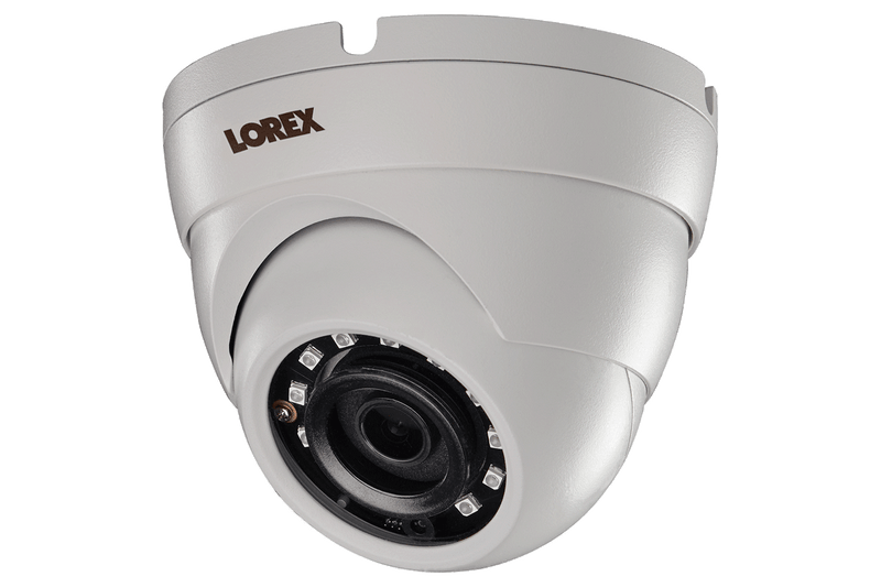 2K SuperHD Weatherproof Night-Vision Dome Security Camera (2-pack) - Lorex Technology Inc.