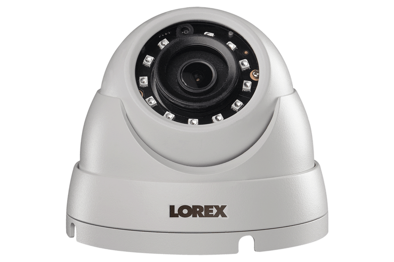 2K SuperHD Weatherproof Night-Vision Dome Security Camera (4-pack) - Lorex Technology Inc.