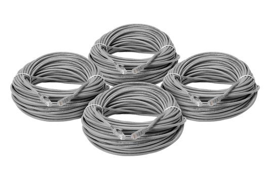 300FT Cat5e Extension Cables, Fire Resistant and In-Wall Rated, CMR type (Riser) (4-pack) - Lorex Technology Inc.