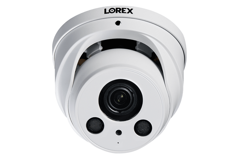 32 Channel IP Security Camera System with 12 4K Ultra HD Smart IP Bullet and 4 4K Motorized Varifocal Audio Dome Security Cameras. - Lorex Technology Inc.