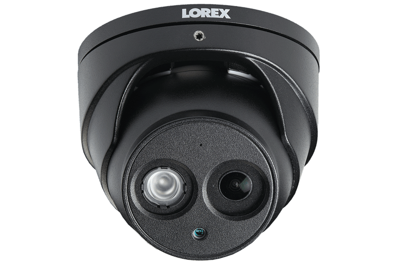 32 Channel Nocturnal IP Security Camera System featuring Fourteen 4K IP Cameras with Real-time 30FPS Recording and Fourteen 4K IP Audio Domes - Lorex Technology Inc.