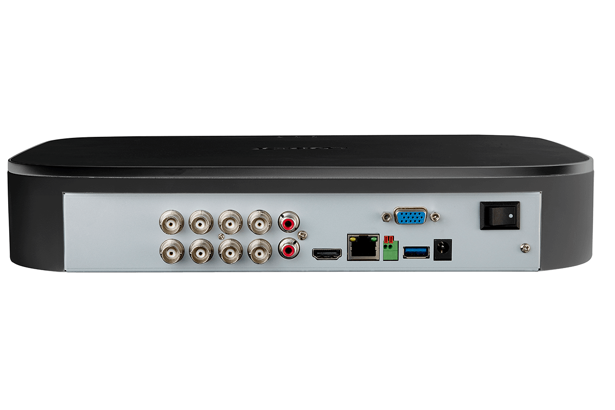 4K 8-channel 2TB Wired DVR System with Active Deterrence Cameras - Lorex Technology Inc.