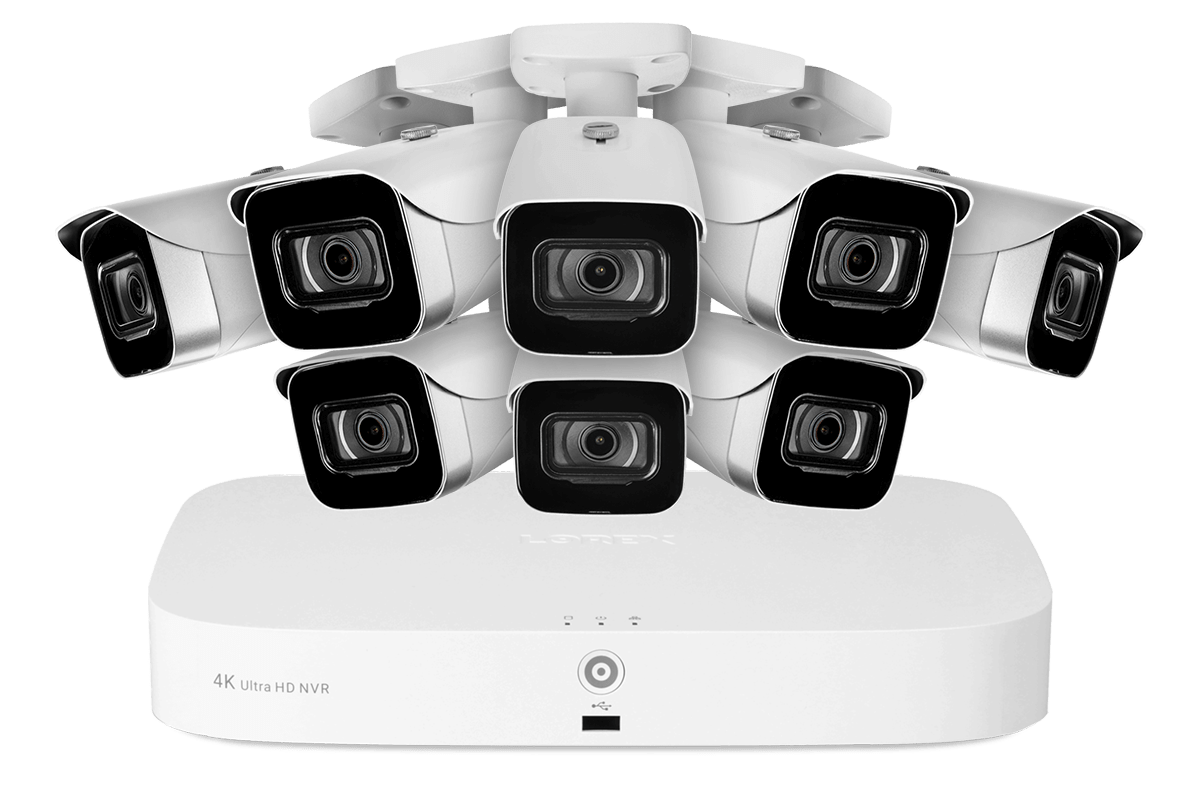 4K 8-channel 2TB Wired NVR System - Lorex Technology Inc.