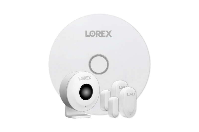4K 8-channel 2TB Wired NVR System with 8 Smart Deterrence Cameras + Smart Sensor Kit and FREE 1080p Doorbell - Lorex Technology Inc.