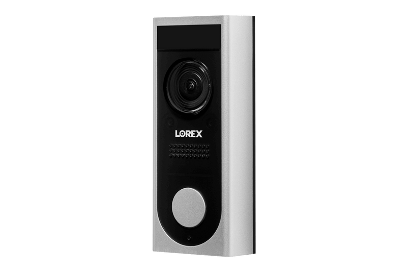 4K 8-channel 2TB Wired NVR System with 8 Smart Deterrence Cameras + Smart Sensor Kit and FREE 1080p Doorbell - Lorex Technology Inc.