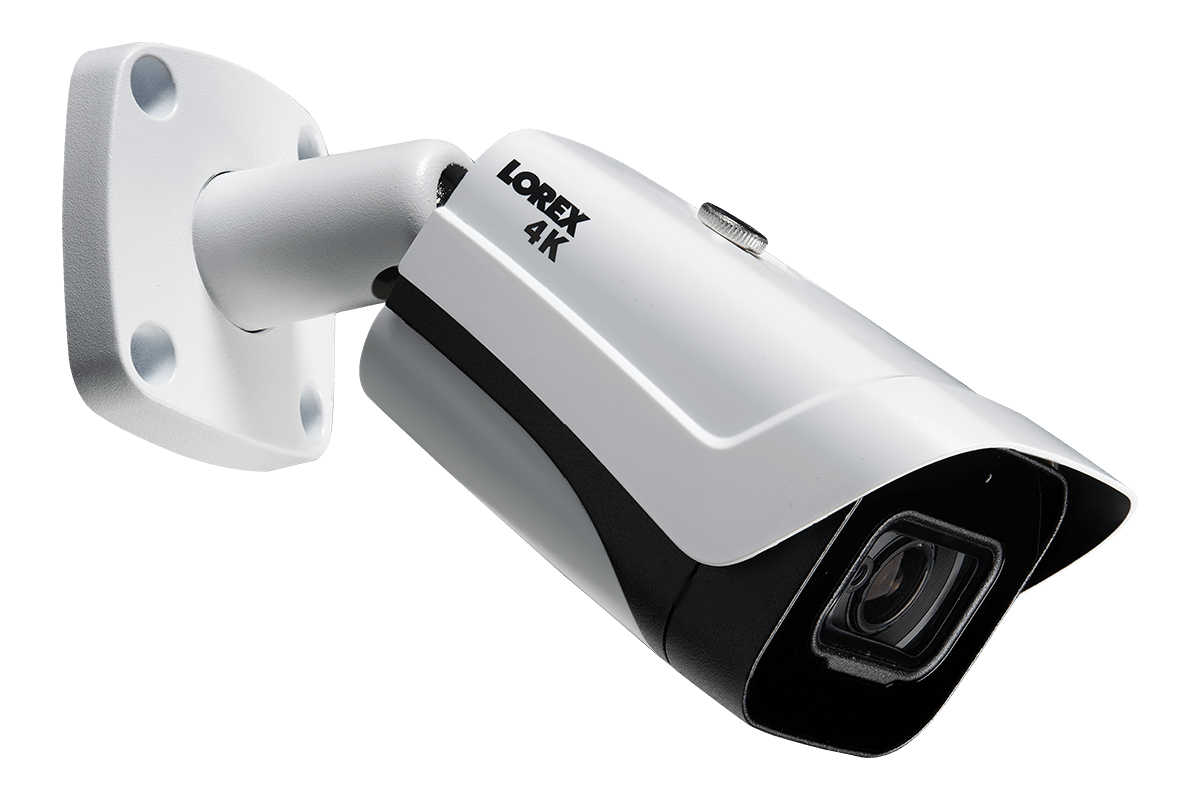 4K (8MP) Ultra HD Outdoor Metal Security Cameras with Audio & 150ft Color Night Vision (2-Pack) - Lorex Technology Inc.