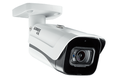 4K (8MP) Ultra HD Outdoor Metal Security Cameras with Audio & 150ft Color Night Vision (2-Pack) - Lorex Technology Inc.
