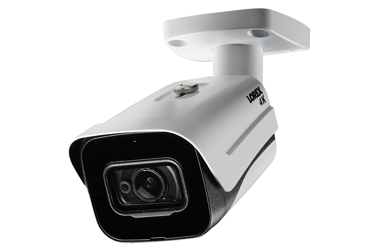 4K (8MP) Ultra HD Outdoor Metal Security Cameras with Audio & 150ft Color Night Vision (2-Pack) - Lorex Technology Inc.