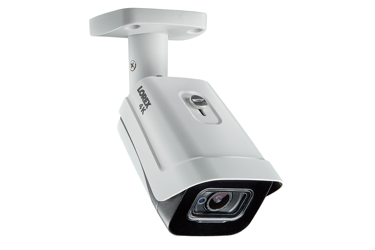 4K (8MP) Ultra HD Outdoor Metal Security Cameras with Audio & 150ft Color Night Vision (2-Pack) - Lorex Technology Inc.