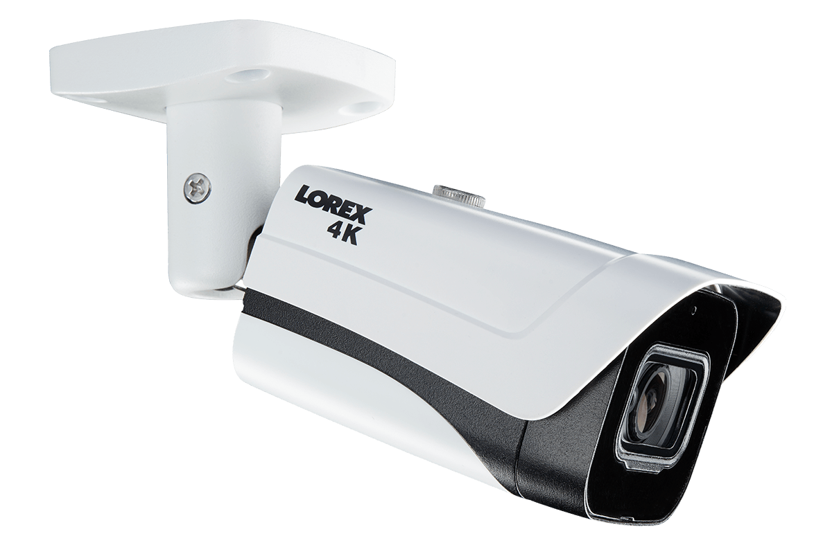 4K (8MP) Ultra HD Outdoor Metal Security Cameras with Audio & 150ft Color Night Vision (2-Pack) - Lorex Technology Inc.