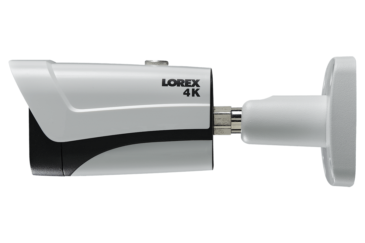 4K (8MP) Ultra HD Outdoor Metal Security Cameras with Audio & 150ft Color Night Vision (2-Pack) - Lorex Technology Inc.