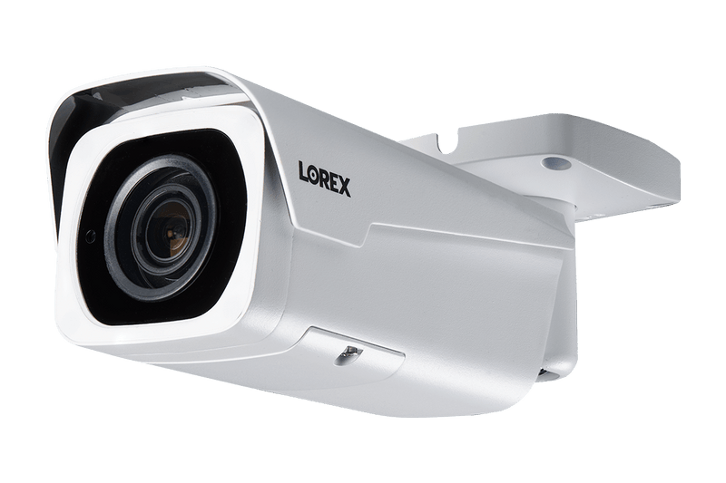 4K IP System with Four Nocturnal 4K (8MP) Varifocal IP Bullet and Four Nocturnal 4K Audio Dome Cameras - Lorex Technology Inc.