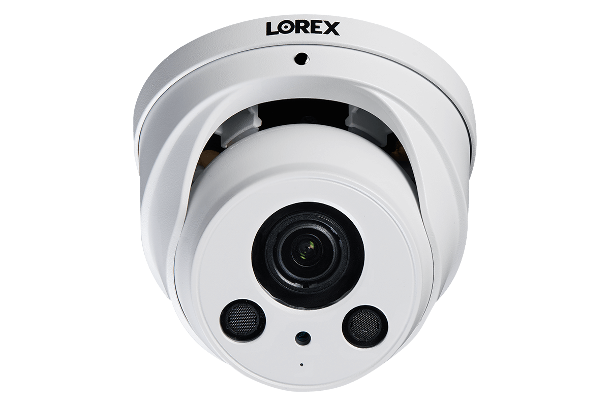 4K Nocturnal IP NVR System with 16-channel NVR, Four 4K IP Dome and Four 4K IP Motorized Zoom Bullet Cameras, 250FT Night Vision - Lorex Technology Inc.