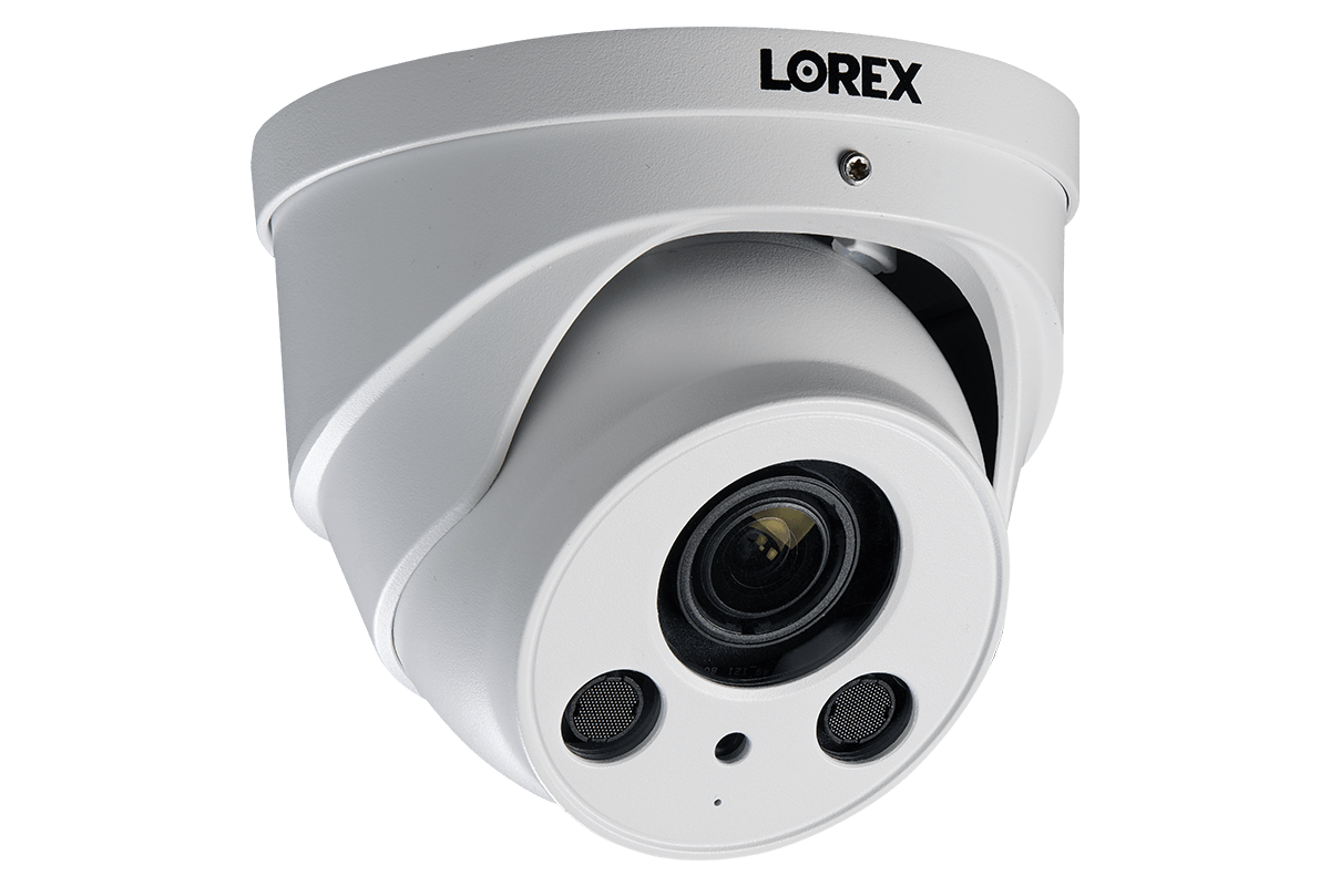 4K Nocturnal IP NVR System with 16-channel NVR, Four 4K IP Dome and Four 4K IP Motorized Zoom Bullet Cameras, 250FT Night Vision - Lorex Technology Inc.