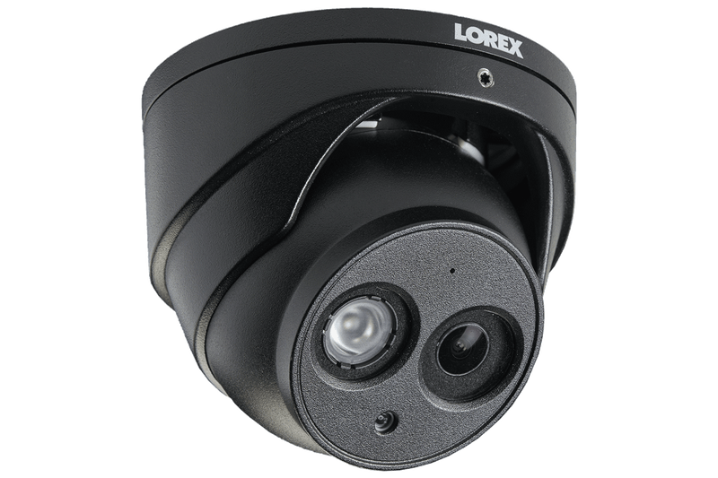 4K Nocturnal IP NVR System with Four Outdoor 4K (8MP) IP Bullet and Four 4K Audio Dome Cameras, 4x Optical Zoom and 250FT Night Vision - Lorex Technology Inc.