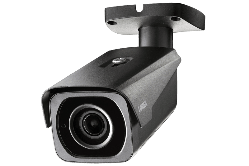4K Nocturnal IP NVR System with Four Outdoor 4K (8MP) IP Bullet and Four 4K Audio Dome Cameras, 4x Optical Zoom and 250FT Night Vision - Lorex Technology Inc.