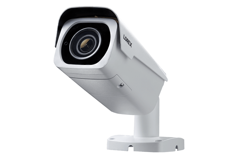 4K Nocturnal IP NVR System with Six 4K (8MP) IP Motorized Varifocal White Metal Cameras - Lorex Technology Inc.