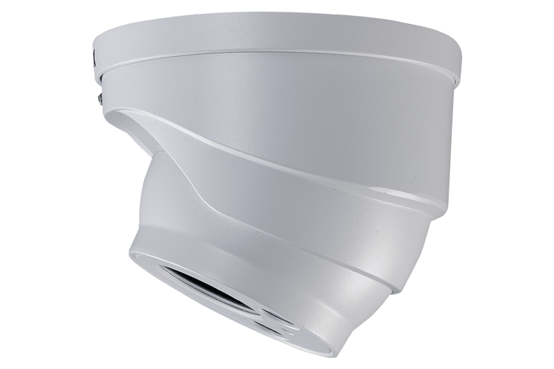 4K Nocturnal Motorized Zoom Lens IP Audio Dome Security Camera - White - Lorex Technology Inc.