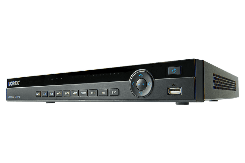 4K Ultra HD 32 Channel Security NVR, 6TB Storage, POE, Records 4K (4 x 1080p) at 30FPS with Audio Recording - Lorex Technology Inc.