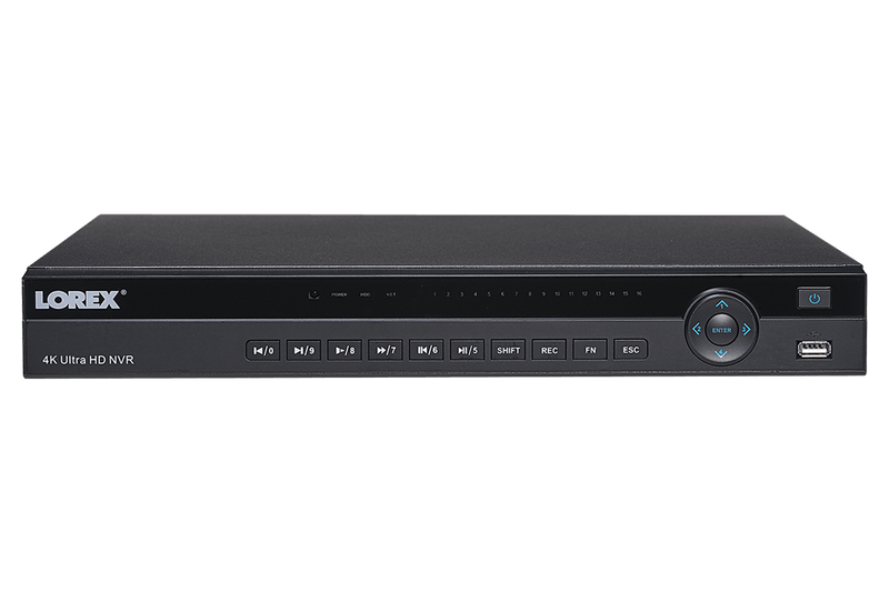 4K Ultra HD 32 Channel Security NVR, 6TB Storage, POE, Records 4K (4 x 1080p) at 30FPS with Audio Recording - Lorex Technology Inc.