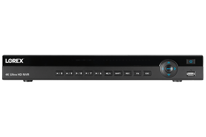 4K Ultra HD 32 Channel Security NVR, 6TB Storage, POE, Records 4K (4 x 1080p) at 30FPS with Audio Recording - Lorex Technology Inc.