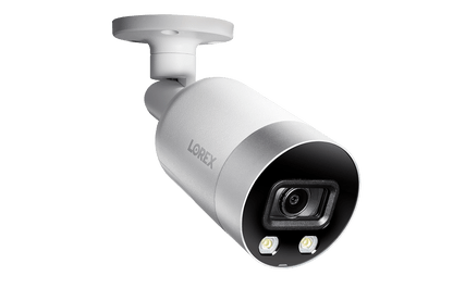 4K Ultra HD 8-Channel Fusion Series NVR System with 4 Smart Deterrence 4K (8MP) IP Cameras, 150FT Night Vision and 2TB Hard Drive - Lorex Technology Inc.